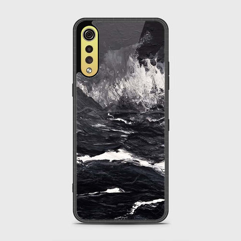 LG G9 Cover- Black Marble Series - HQ Premium Shine Durable Shatterproof Case