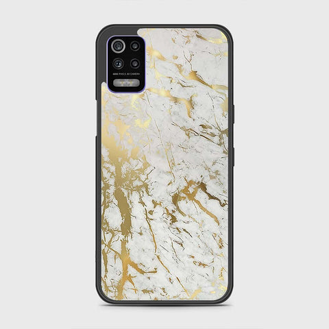 LG K52 Cover- White Marble Series - HQ Premium Shine Durable Shatterproof Case