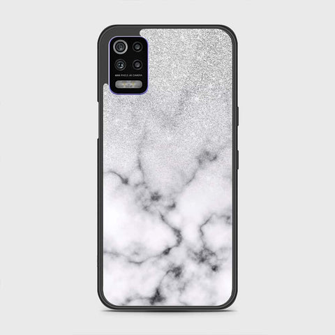 LG K52 Cover- White Marble Series - HQ Premium Shine Durable Shatterproof Case