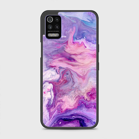 LG K52 Cover- Colorful Marble Series - HQ Premium Shine Durable Shatterproof Case