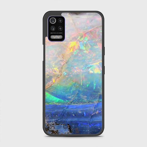 LG K52 Cover- Colorful Marble Series - HQ Premium Shine Durable Shatterproof Case