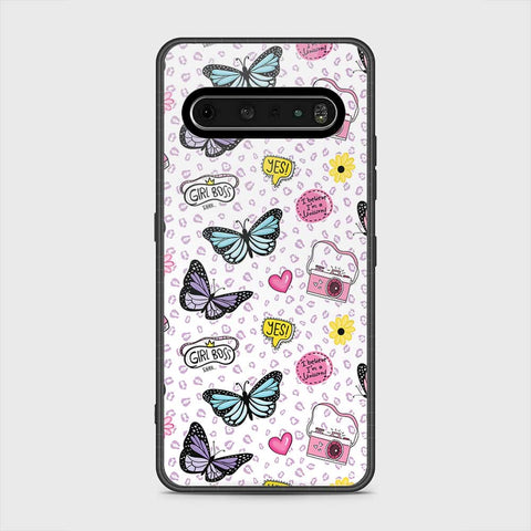 LG V60 ThinQ 5G Cover- Vanilla Dream Series - HQ Premium Shine Durable Shatterproof Case