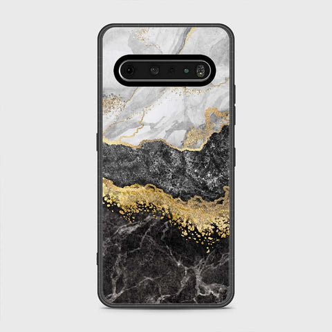 LG V60 ThinQ 5G Cover- Colorful Marble Series - HQ Premium Shine Durable Shatterproof Case