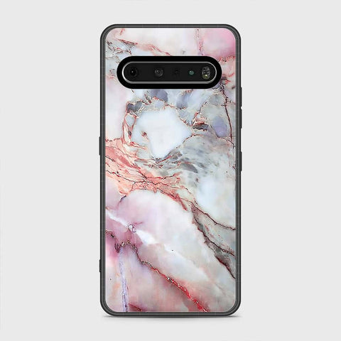 LG V60 ThinQ 5G Cover- Colorful Marble Series - HQ Premium Shine Durable Shatterproof Case