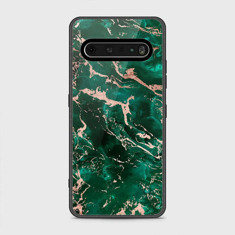 LG V60 ThinQ 5G Cover- Colorful Marble Series - HQ Premium Shine Durable Shatterproof Case