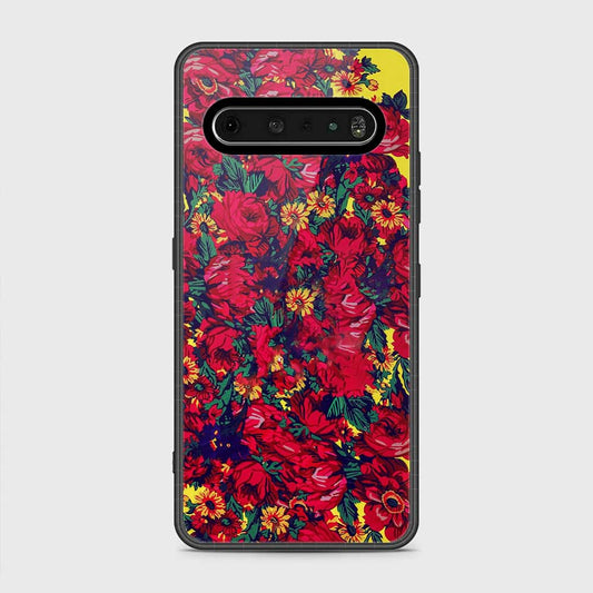 LG V60 ThinQ 5G Cover- Floral Series - HQ Premium Shine Durable Shatterproof Case