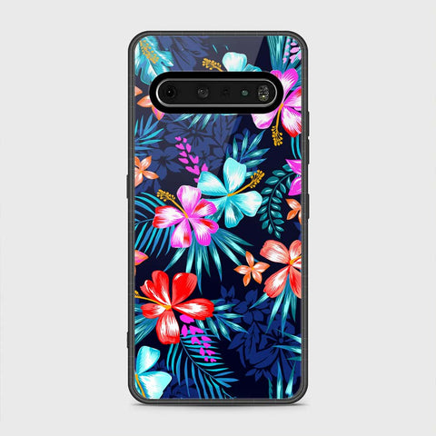 LG V60 ThinQ 5G Cover- Floral Series - HQ Premium Shine Durable Shatterproof Case