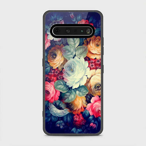 LG V60 ThinQ 5G Cover- Floral Series 2 - HQ Premium Shine Durable Shatterproof Case