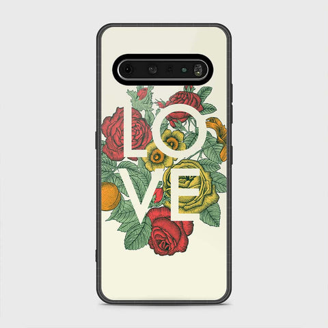 LG V60 ThinQ 5G Cover- Floral Series 2 - HQ Premium Shine Durable Shatterproof Case