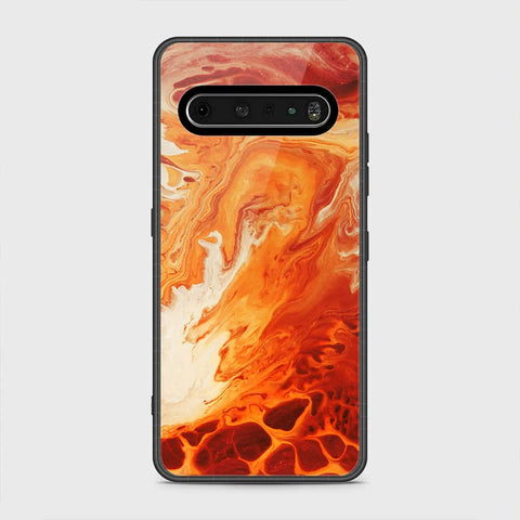 LG V60 ThinQ 5G Cover- Mystic Marble Series - HQ Premium Shine Durable Shatterproof Case