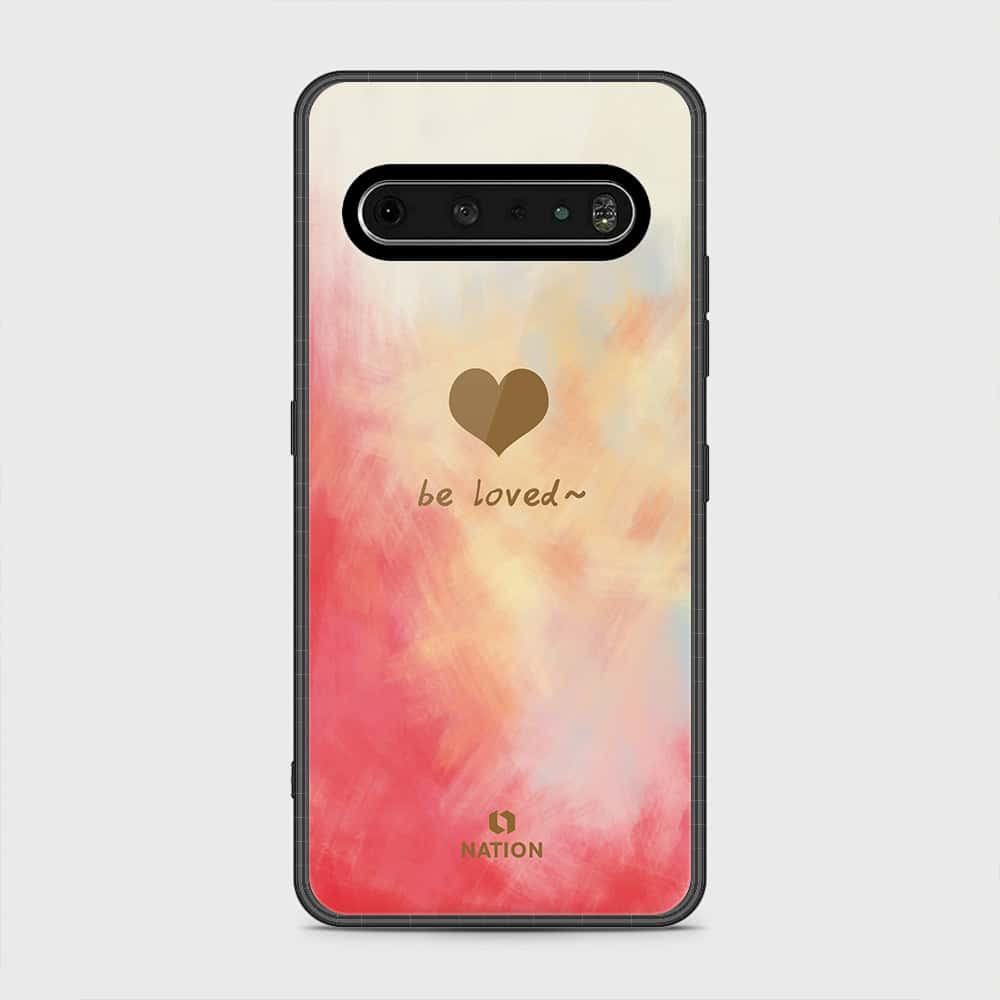 LG V60 ThinQ 5G Cover- Onation Heart Series - HQ Premium Shine Durable Shatterproof Case