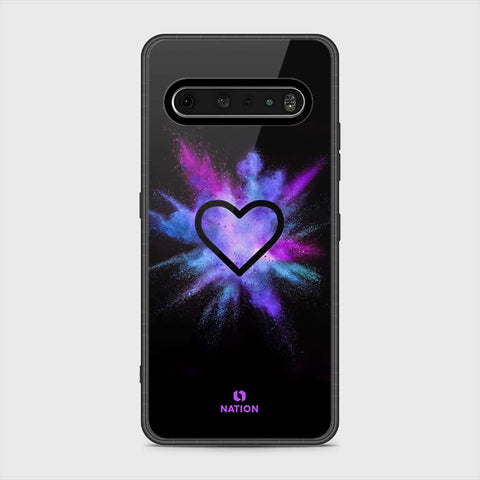 LG V60 Cover- Onation Heart Series - HQ Premium Shine Durable Shatterproof Case