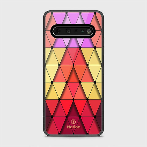 LG V60 ThinQ 5G Cover- Onation Pyramid Series - HQ Premium Shine Durable Shatterproof Case