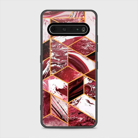 LG V60 ThinQ 5G Cover- O'Nation Shades of Marble Series - HQ Premium Shine Durable Shatterproof Case