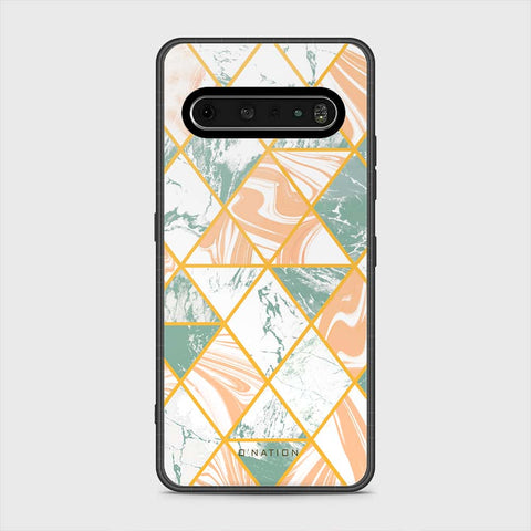 LG V60 ThinQ 5G Cover- O'Nation Shades of Marble Series - HQ Premium Shine Durable Shatterproof Case