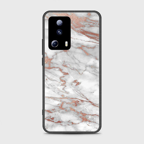 Xiaomi 13 Lite Cover- White Marble Series 2 - HQ Premium Shine Durable Shatterproof Case