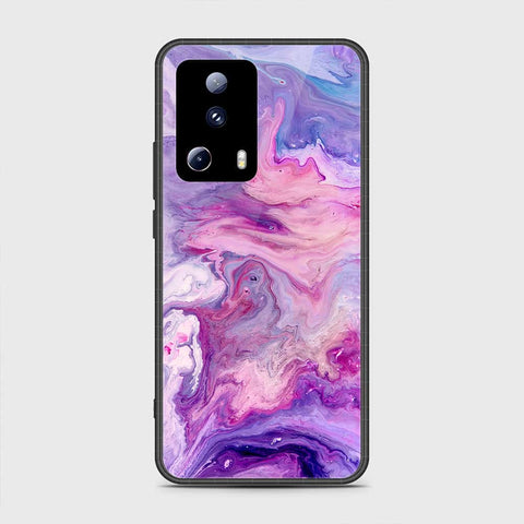 Xiaomi 13 Lite Cover- Colorful Marble Series - HQ Premium Shine Durable Shatterproof Case