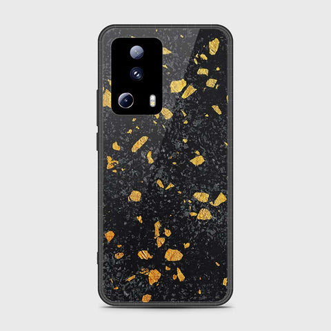 Xiaomi 13 Lite Cover- Black Marble Series - HQ Premium Shine Durable Shatterproof Case