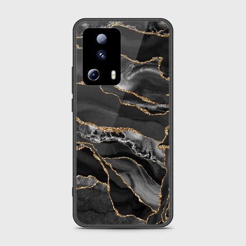 Xiaomi 13 Lite Cover- Black Marble Series - HQ Premium Shine Durable Shatterproof Case