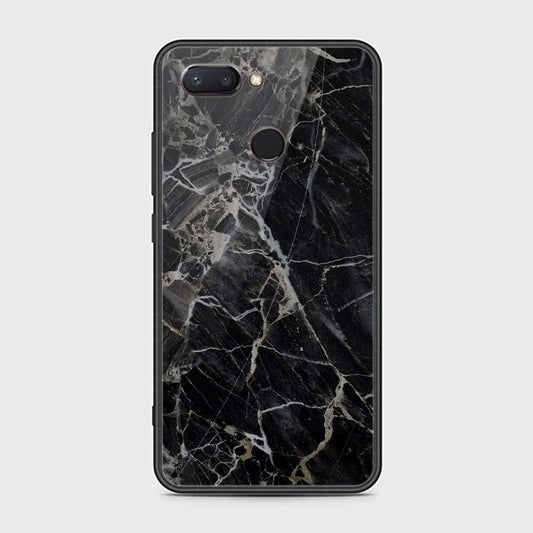 Xiaomi Mi 8 Lite Cover - Black Marble Series - HQ Premium Shine Durable Shatterproof Case