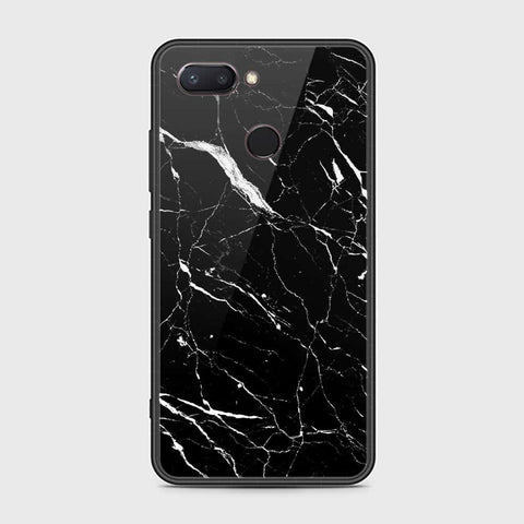 Xiaomi Mi 8 Lite Cover - Black Marble Series - HQ Premium Shine Durable Shatterproof Case