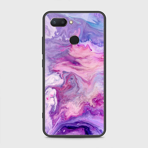 Xiaomi Mi 8 Lite Cover - Colorful Marble Series - HQ Premium Shine Durable Shatterproof Case