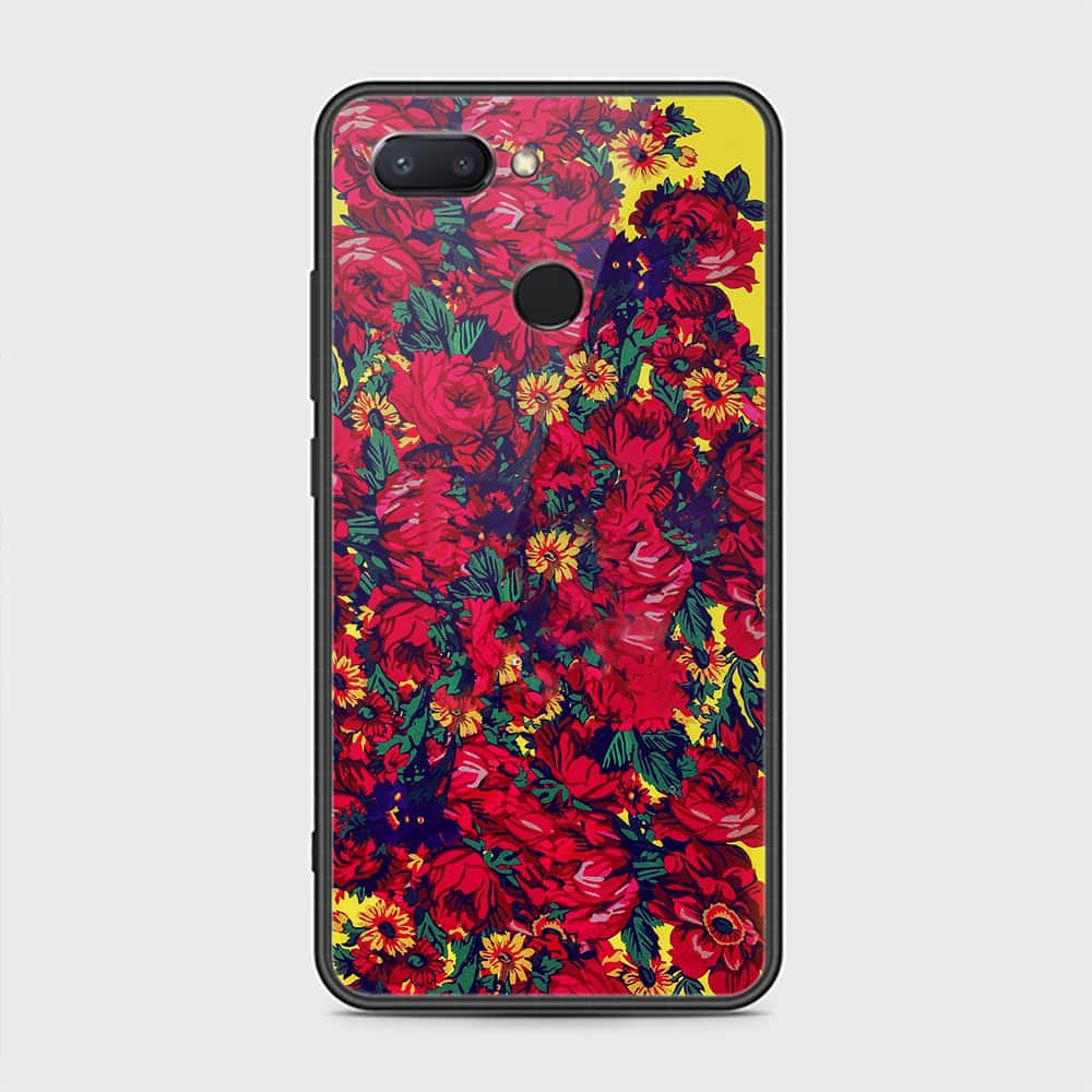 Xiaomi Mi 8 Lite Cover - Floral Series - HQ Premium Shine Durable Shatterproof Case