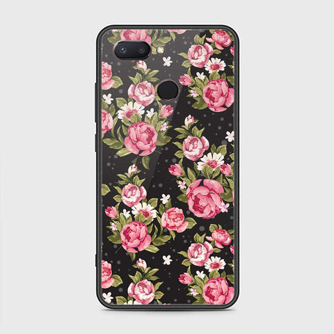 Xiaomi Mi 8 Lite Cover - Floral Series - HQ Premium Shine Durable Shatterproof Case