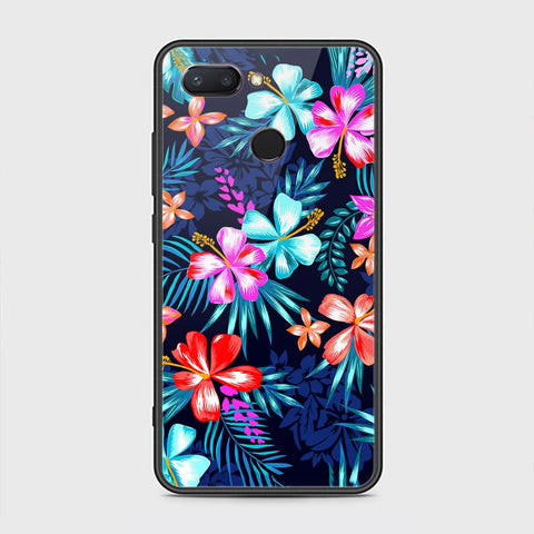 Xiaomi Mi 8 Lite Cover - Floral Series - HQ Premium Shine Durable Shatterproof Case