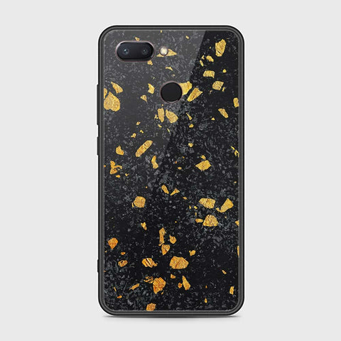 Xiaomi Mi 8 Lite Cover - Black Marble Series - HQ Premium Shine Durable Shatterproof Case