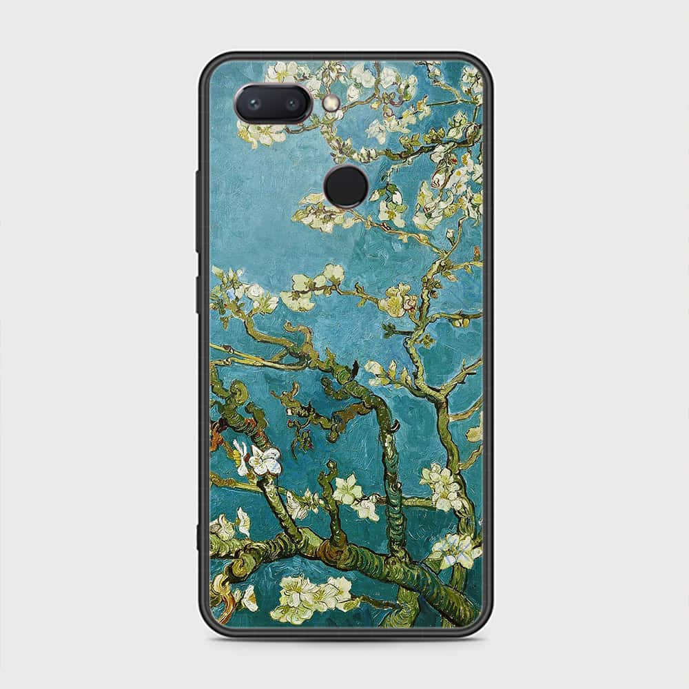 Xiaomi Mi 8 Lite Cover - Floral Series 2 - HQ Premium Shine Durable Shatterproof Case