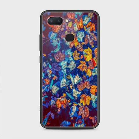 Xiaomi Mi 8 Lite Cover - Floral Series 2 - HQ Premium Shine Durable Shatterproof Case