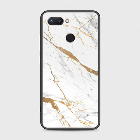 Xiaomi Mi 8 Lite Cover - Mystic Marble Series - HQ Premium Shine Durable Shatterproof Case