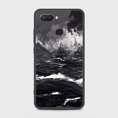 Xiaomi Mi 8 Lite Cover - Black Marble Series - HQ Premium Shine Durable Shatterproof Case