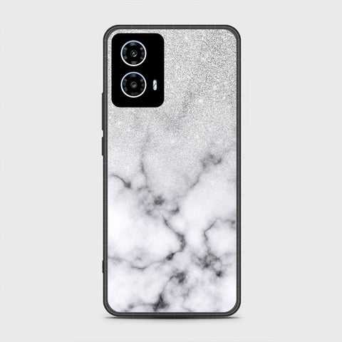 Motorola Moto G35 - White Marble Series - HQ Premium Shine Durable Shatterproof Case