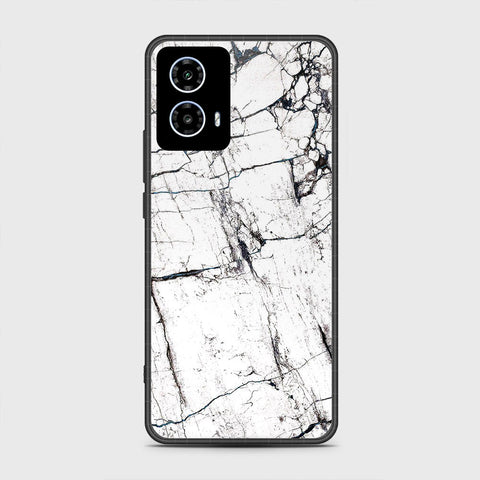 Motorola Moto G35 - White Marble Series 2 - HQ Premium Shine Durable Shatterproof Case