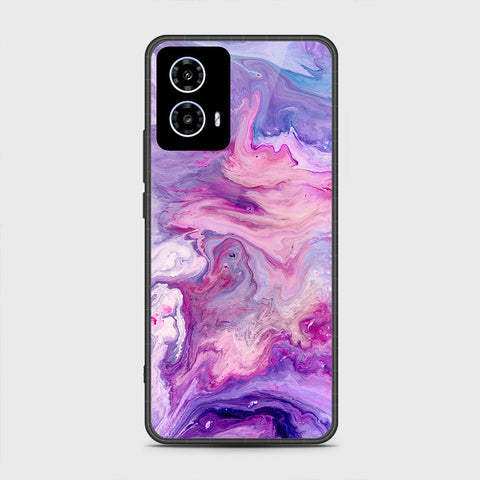 Motorola Moto G35 - Colorful Marble Series - HQ Premium Shine Durable Shatterproof Case