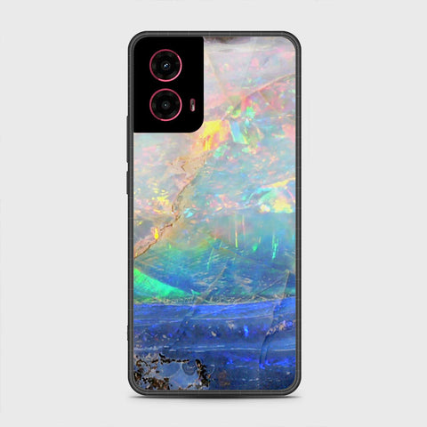 Motorola Moto G45 - Colorful Marble Series - HQ Premium Shine Durable Shatterproof Case