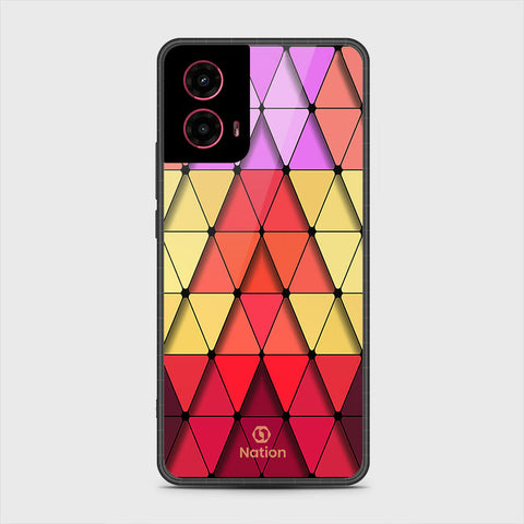 Motorola Moto G45 - Onation Pyramid Series - HQ Premium Shine Durable Shatterproof Case