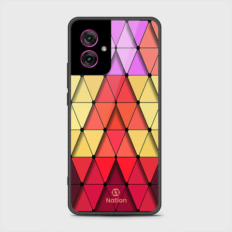 Motorola Moto G55 - Onation Pyramid Series - HQ Premium Shine Durable Shatterproof Case