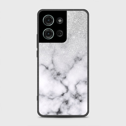 Motorola Moto G75 - White Marble Series - HQ Premium Shine Durable Shatterproof Case