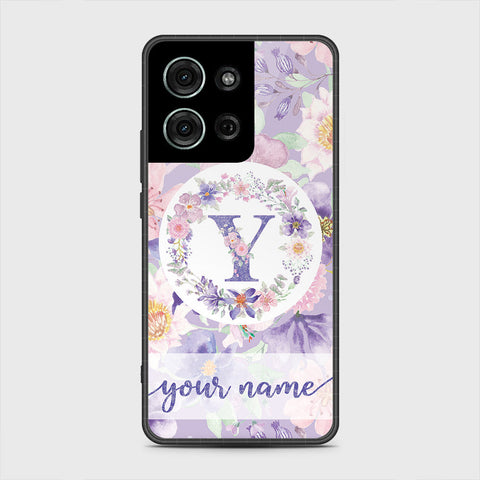 Motorola Moto G75 - Personalized Alphabet Series - HQ Premium Shine Durable Shatterproof Case