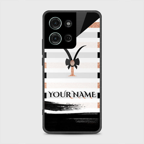 Motorola Moto G75 - Personalized Alphabet Series - HQ Premium Shine Durable Shatterproof Case