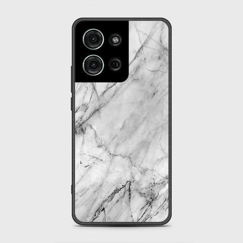 Motorola Moto G75 - White Marble Series - HQ Premium Shine Durable Shatterproof Case