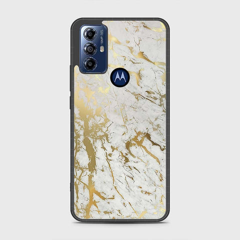 Motorola Moto G Play 2023 Cover- White Marble Series - HQ Premium Shine Durable Shatterproof Case