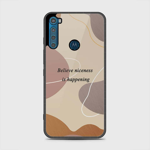 Motorola One Fusion Plus Cover- Happy Series - HQ Premium Shine Durable Shatterproof Case