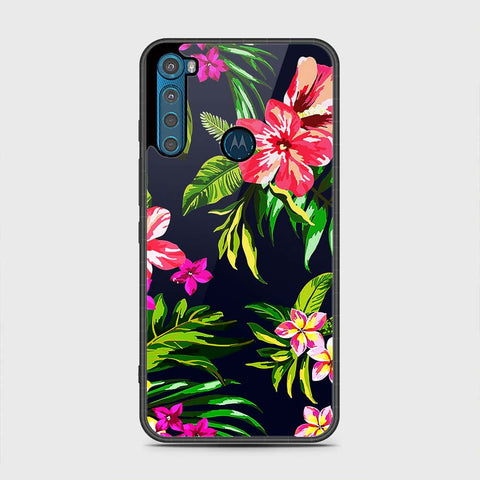 Motorola One Fusion Plus Cover - Floral Series - HQ Premium Shine Durable Shatterproof Case