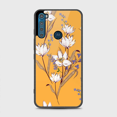 Motorola One Fusion Plus Cover - Floral Series - HQ Premium Shine Durable Shatterproof Case