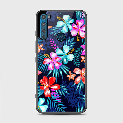 Motorola One Fusion Plus Cover - Floral Series - HQ Premium Shine Durable Shatterproof Case