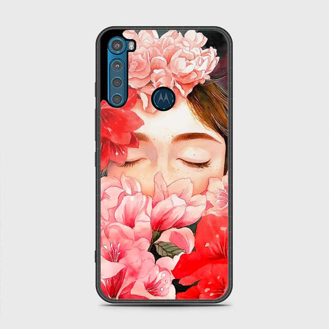 Motorola One Fusion Plus Cover - Floral Series - HQ Premium Shine Durable Shatterproof Case